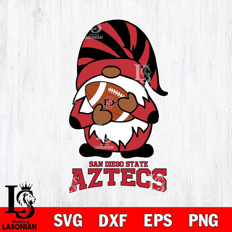 San Diego State Aztecs Gnomes Football Svg Eps Dxf Png File, Digital Download, Instant Download