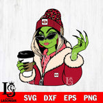 San Francisco 49ers Boujee Grinch 9 Svg Eps Dxf Png File, Digital Download, Instant Download