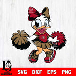 San Francisco 49ers Daisy Duck Cheerleader Svg Eps Dxf Png File, Digital Download, Instant Download