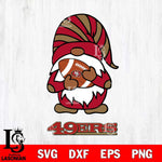 San Francisco 49ers Gnomes Football Svg Eps Dxf Png File, Digital Download, Instant Download