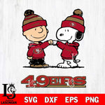 San Francisco 49ers Snoopy Sport 9 Svg Eps Dxf Png File, NFL svg, Digital Download, Instant Download