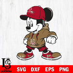 San Francisco 49ers mickey mouse NFL