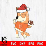 San Francisco Giants Bluey Chilli Christmas Svg Eps Dxf Png File, Digital Download, Instant Download