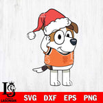 San Francisco Giants Bluey Jack Christmas Svg Eps Dxf Png File, Digital Download, Instant Download