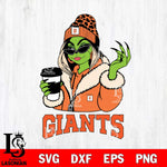 San Francisco Giants Boujee Grinch Girls Christmas Cut Files Cricut, Svg Dxf Eps Png file , Silhouette