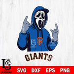 San Francisco Giants Ghostface Svg Eps Dxf Png File, Digital Download, Instant Download