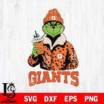 San Francisco Giants Grinch Christmas Cut Files Cricut, Svg Dxf Eps Png file , Silhouette