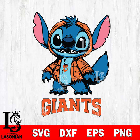 San Francisco Giants Stitch Halloween Svg Eps Dxf Png File, MLB svg, Digital Download, Instant Download