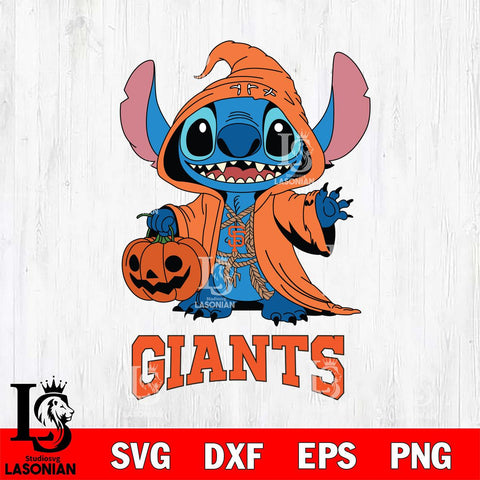 San Francisco Giants Stitch Horror Svg Eps Dxf Png File, MLB svg, Digital Download, Instant Download