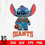 San Francisco Giants Stitch Horror Halloween Svg Eps Dxf Png File, MLB svg, Digital Download, Instant Download