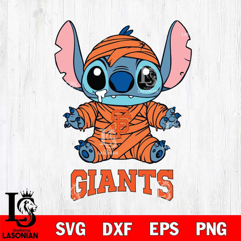 San Francisco Giants Stitch Mummy Svg Eps Dxf Png File, MLB svg, Digital Download, Instant Download