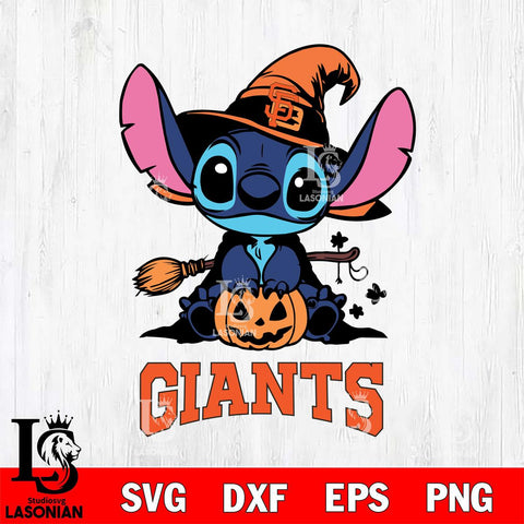 San Francisco Giants Stitch witch Svg Eps Dxf Png File, MLB svg, Digital Download, Instant Download