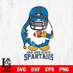 San José State Spartans Gnomes Christmas Svg Eps Dxf Png File, Digital Download, Instant Download