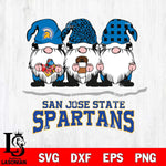 San José State Spartans Gnomes Coffee Svg Eps Dxf Png File, Digital Download, Instant Download