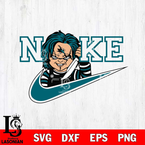 San Jose Sharks Chucky Nike Svg Eps Dxf Png File, Digital Download, Instant Download