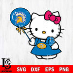 San José State Spartans Cute Hello Kitty 2 Svg Eps Dxf Png File, Digital Download, Instant Download