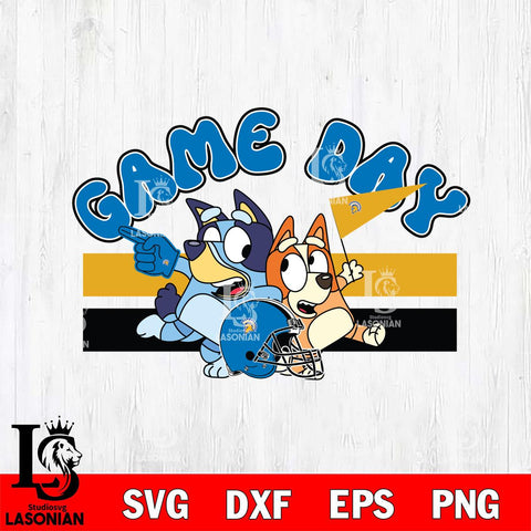 San José State Spartans Game Day Bluey Svg Eps Dxf Png File, Digital Download, Instant Download