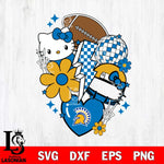 San José State Spartans Hello Kitty NCAA 2 Svg Eps Dxf Png File, Digital Download, Instant Download