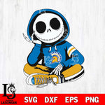 San José State Spartans Jack Skellington halloween Svg Eps Dxf Png File, NCAA svg, Digital Download, Instant Download