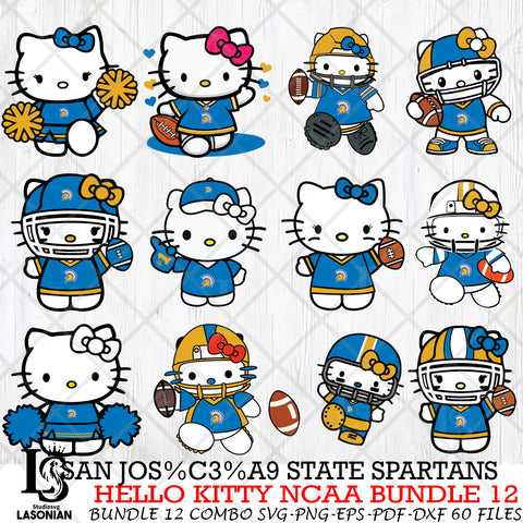 San José State Spartans NCAA Bundle 12 Svg Eps Dxf Png File, NCAA svg, Digital Download, Instant Download