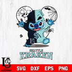 Seattle Kraken Stitch Horror Halloween 2 Svg Eps Dxf Png File, Digital Download, Instant Download