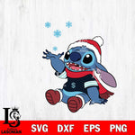 Seattle Kraken Stitch Wearing Winter Scarf Svg Eps Dxf Png File, Digital Download, Instant Download