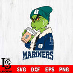 Seattle Mariners Grinch Bougie Football Svg Eps Dxf Png File, Digital Download, Instant Download