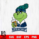 Seattle Mariners Grinch hat Svg Eps Dxf Png File, Digital Download, Instant Download