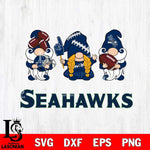 Seattle Seahawks 3 Gnomes Football Svg Eps Dxf Png File, Digital Download, Instant Download