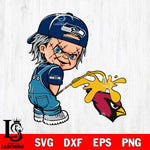 Seattle Seahawks Chucky Piss On Arizona Cardinals Svg Eps Dxf Png File, Digital Download, Instant Download