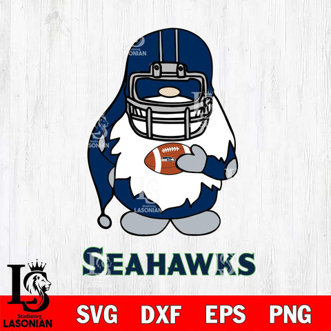 Seattle Seahawks Gnomes Christmas Svg Eps Dxf Png File, Digital Download, Instant Download