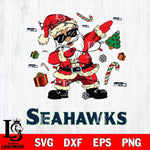 Seattle Seahawks Santa Claus Football Svg Eps Dxf Png File,NFL Svg Files,Digital Download,Sublimation,Instant Download