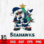 Seattle Seahawks Santa Claus Ugly Christmas Svg Eps Dxf Png File,NFL Svg Files,Digital Download,Sublimation,Instant Download