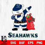 Seattle Seahawks Santa Dabbing Christmas Svg Eps Dxf Png File,NFL Svg Files,Digital Download,Sublimation,Instant Download