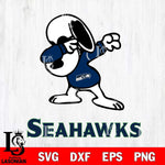 Seattle Seahawks Snoopy Sport 3 Svg Eps Dxf Png File, NFL svg, Digital Download, Instant Download