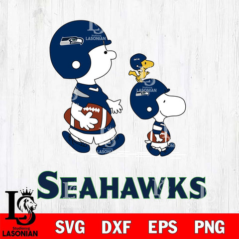 Seattle Seahawks Snoopy Sport Svg Eps Dxf Png File, NFL svg, Digital Download, Instant Download