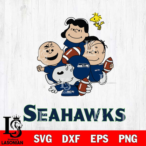 Seattle Seahawks Snoopy Sport 4 Svg Eps Dxf Png File, NFL svg, Digital Download, Instant Download