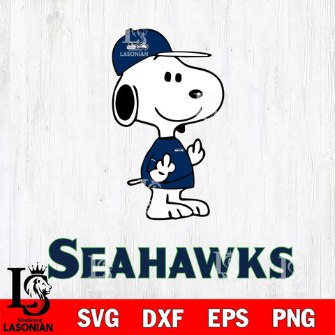 Seattle Seahawks Snoopy Sport 8 Svg Eps Dxf Png File, NFL svg, Digital Download, Instant Download