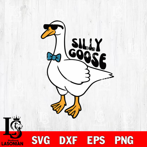 Sillygoose Svg Eps Dxf Png File, Digital Download, Instant Download