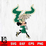 South Florida Bulls Fancy Minnie Svg Eps Dxf Png File, Digital Download, Instant Download