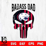 South Alabama Jaguars Badass Dad Svg Eps Dxf Png File, Digital Download, Instant Download