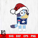 South Alabama Jaguars Bluey Cartoon Christmas Svg Eps Dxf Png File, Digital Download, Instant Download