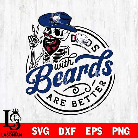 South Alabama Jaguars Dad With Beard Are Better Svg Eps Dxf Png File, Digital Download, Instant Download