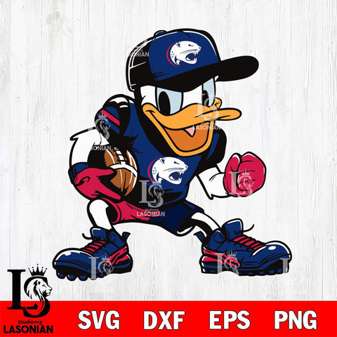 South Alabama Jaguars Donal Duck Svg Eps Dxf Png File, NCAA svg, Digital Download, Instant Download