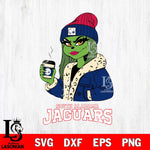 South Alabama Jaguars Girls Grinch Bougie Svg Eps Dxf Png File, Digital Download, Instant Download