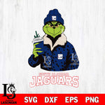 South Alabama Jaguars Grinch Leopard Svg Eps Dxf Png File, Digital Download, Instant Download