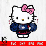 South Alabama Jaguars Hello Kitty Cheerleader Svg Eps Dxf Png File, Digital Download, Instant Download