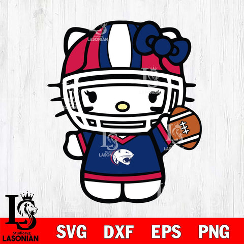 South Alabama Jaguars Hello Kitty sport 9 Svg Eps Dxf Png File, NCAA svg, Digital Download, Instant Download