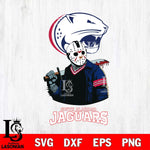 South Alabama Jaguars Jason Voorhees 10 Svg Eps Dxf Png File, Digital Download