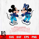 South Alabama Jaguars Mickey Minnie Valentine Rugby Svg Eps Dxf Png File, Digital Download ,Instant Download, Cricut File